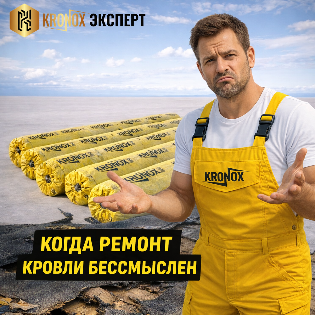 Когда ремонт кровли бессмыслен